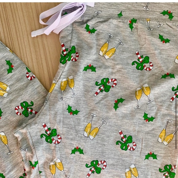 NWT Mistletoe & Mimosas Tabitha Webb Pajama set Super Soft - Picture 7 of 7